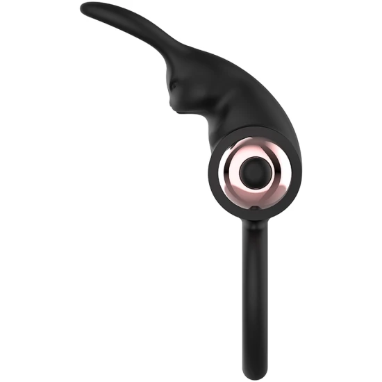 Inel Vibrator Coquette Chic Desire - Negru/Auriu
