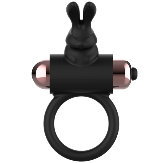 Inel Vibrator Coquette Chic Desire - Negru/Auriu