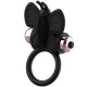 Inel Vibrator Coquette Chic Desire - Fluture, Negru/Auriu