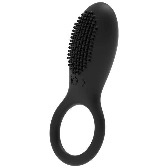 Inel Vibrator Coquette Chic Desire - Reîncărcabil, Negru/Auriu