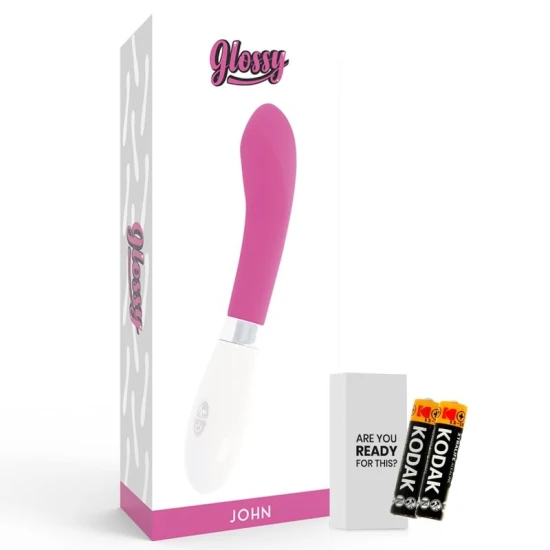 Vibrator John - 10 funcții, Roz