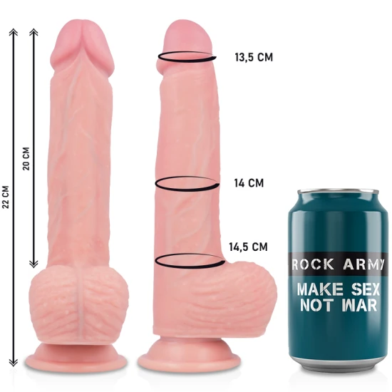 ROCKARMY - Jucărie sexuală Tip Dildo Realist, Roz