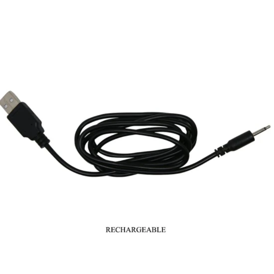 Vibrator anal reîncărcabil, Negru