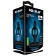 Plug Anal Mr Play, Silicon Cu Vibrație, Negru