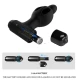Plug Anal Mr Play, Silicon Cu Vibrație, Negru