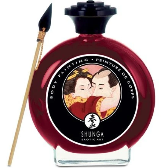 SHUNGA - Vopsea de corp comestibilă, Căpșună și Cava