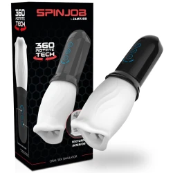 Stimulator Oral SPINJOB - Rotire 360º, 3 viteze, Maro.