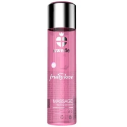 Ulei de masaj - FRUITY LOVE HEAT EFFECT, Căpșuni cu Șampanie, 60 ml