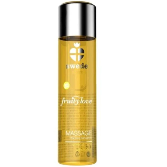 Ulei de masaj cu efect de încălzire, Tropical Fruity cu miere, 60 ml