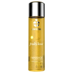 Ulei de masaj cu efect de încălzire, Fruity Love, Tropical, cu miere, 120 ml