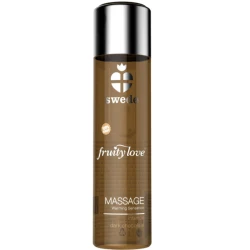 Ulei de masaj cu efect de încălzire, Love Fruity, ciocolată intensă închisă, 120 ml