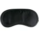 Black padded blindfold – mască cu căptușeală, roșie