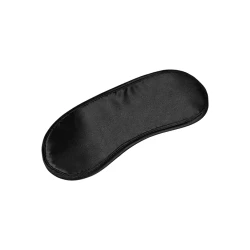 Black padded blindfold – mască cu căptușeală, roșie