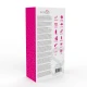 Set stimulator cu telecomandă din silicon premium, Roz
