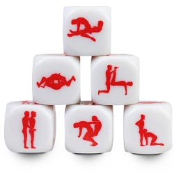 DICE KAMASUTRA GAY, 25 mm