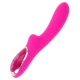 Vibrator tip iepuraș cu încărcare magnetică, 10 trepte, Roz, 21 cm