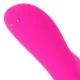 Vibrator tip iepuraș cu încărcare magnetică, 10 trepte, Roz, 21 cm