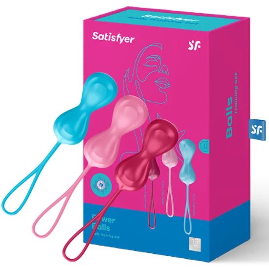 Set de Antrenament Satisfyer - Bile de Tonifiere, Multicolor, Mărime Unică