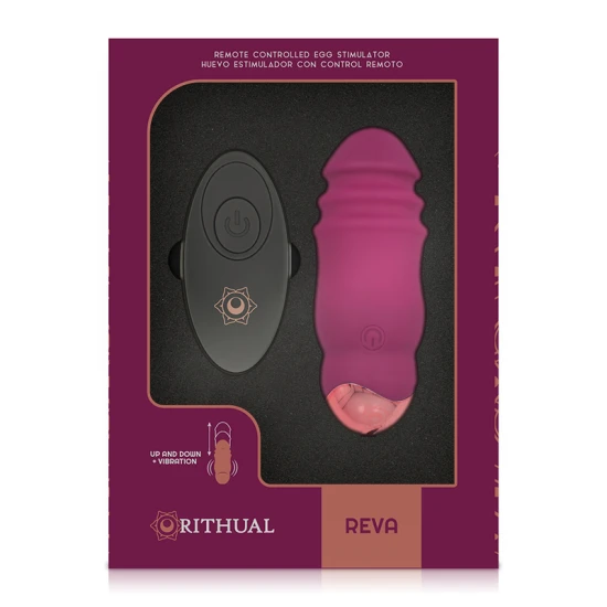 Vibrator Reva, Cu telecomandă, sistem sus-jos, vibrație
