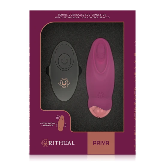 Vibrator Priya, cu telecomandă