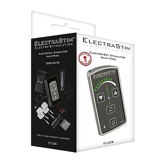 Flick stimulator multi-pack, Negru