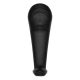 Stimulator G-spot din silicon, Negru