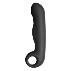 Dildo Premium Negru din Silicon pentru Stimulare G-Spot