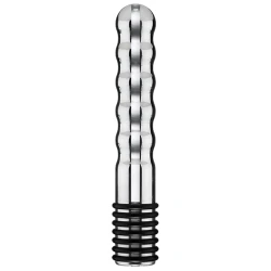 DILDO ELECTRO WAVE, Metal, Negru