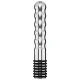 DILDO ELECTRO WAVE, Metal, Negru