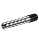 DILDO ELECTRO WAVE, Metal, Negru