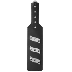 Paletă din piele pentru stimulare, Negru