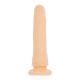 DELTA CLUB - Jucărie sexuală tip dildo, silicon medical, Natural, 20 cm - Ø 4 cm