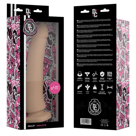 Jucărie tip dildo, silicon medical, 23 cm - Ø 4.5 cm