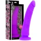 DELTA CLUB - Jucărie tip dildo, silicon medical, lavandă, 23 cm - Ø 4.5 cm