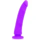 DELTA CLUB - Jucărie tip dildo, silicon medical, lavandă, 23 cm - Ø 4.5 cm