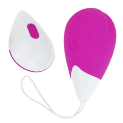 Ou vibrator texturat, Mov și alb
