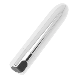 BULET VIBRANT, ARGINTIU, 9.5 CM