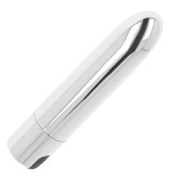 BULET VIBRANT, ARGINTIU, 9.5 CM