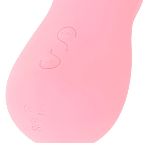 Stimulator clitoris cu limbă vibratoare, 10 moduri, Roz