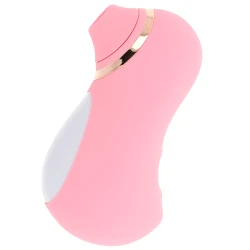 Stimulator clitoris cu limbă vibratoare, 10 moduri, Roz