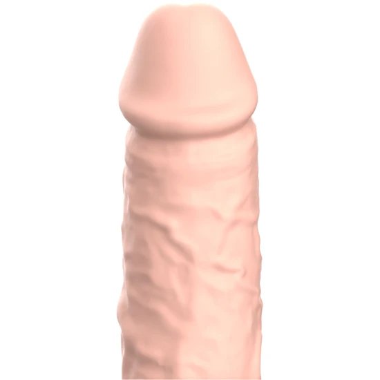 Manșon V3, Liquid Silicone Penis Extension, Bej