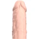 Manșon V3, Liquid Silicone Penis Extension, Bej