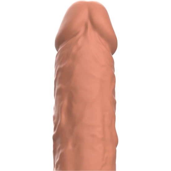 Manșon V3 Penis Extension, Liquid Silicone, Brown