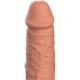 Manșon V3 Penis Extension, Liquid Silicone, Brown