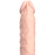Manșon V5, Liquid Silicone Penis Extension, Bej
