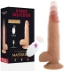 Dildo Master Ben, Cu Telecomandă, Bej