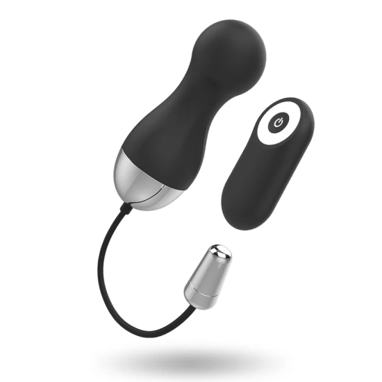 Ou vibrator cu telecomandă, Negru
