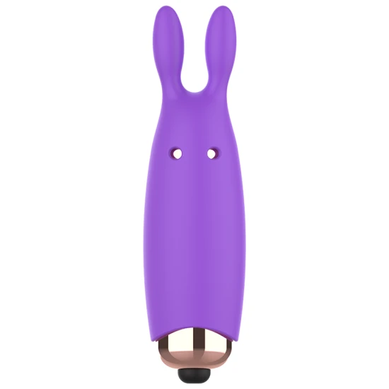 Vibrator Iepuraș Bugsy, Silicon, Nuanță Elegantă