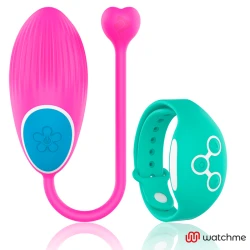 Ou Vibrator, cu telecomandă, fucsia / albastru marin