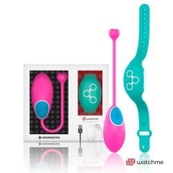 Ou Vibrator, cu telecomandă, fucsia / albastru marin